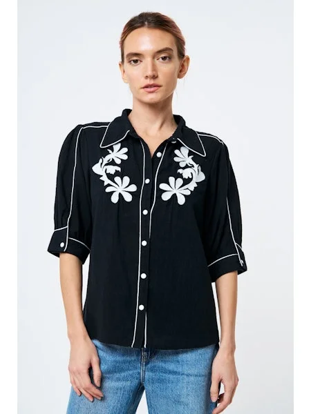 Unna Embroidered Blouse