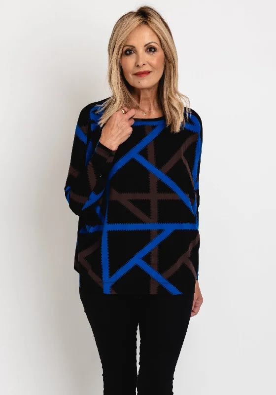 Masai Barr Jersey Print Top, Surf the Web