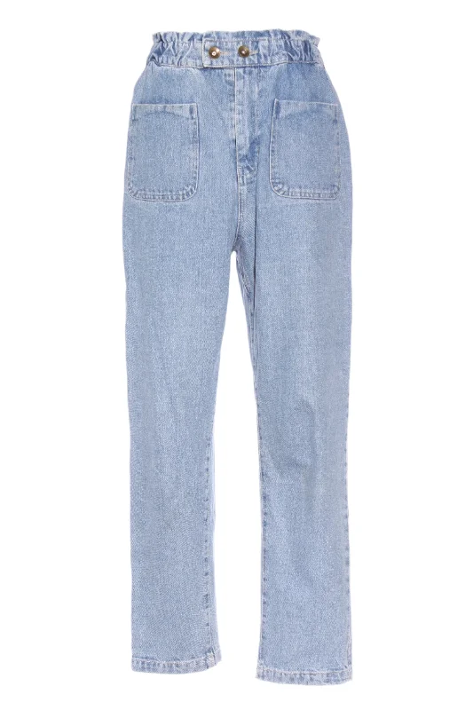 LONGLOST - Paperbag waist relaxed jeans! 10