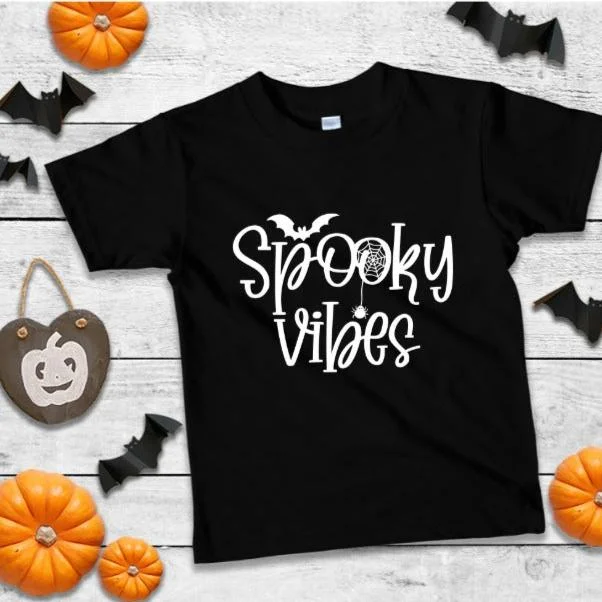 SPOOKY VIBES MOMMY AND ME TSHIRTS