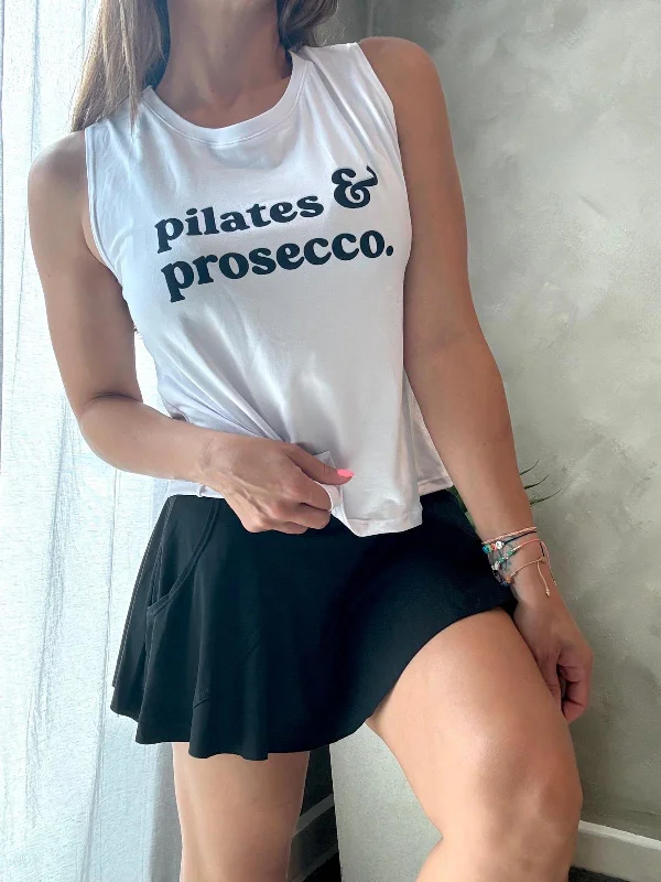 Pilates & Prossecco Long Top