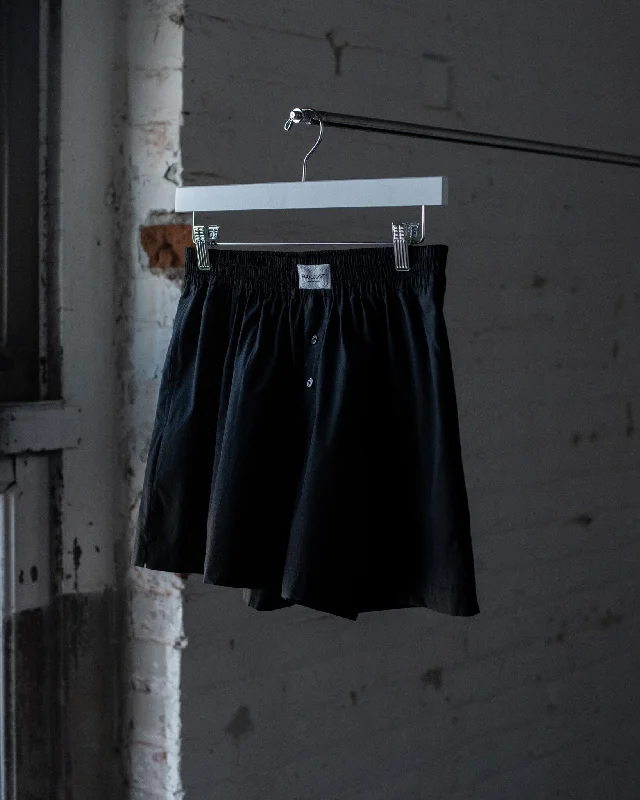 The Womens Organic Poplin Boxer Short