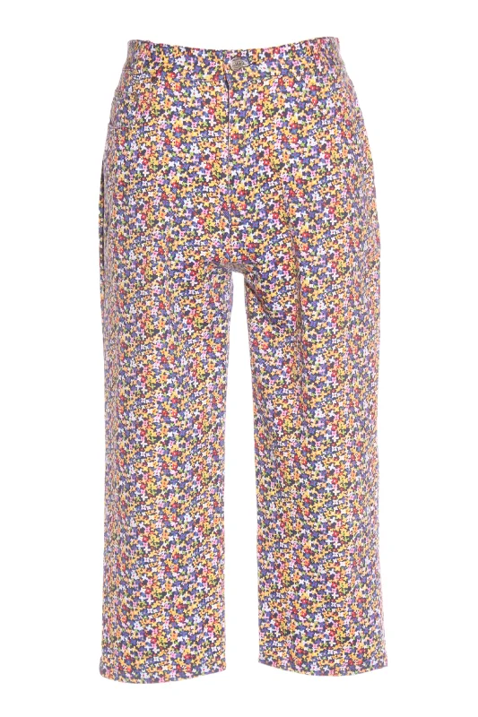 LA PAGAYO - Wildflower print crop jeans! 10