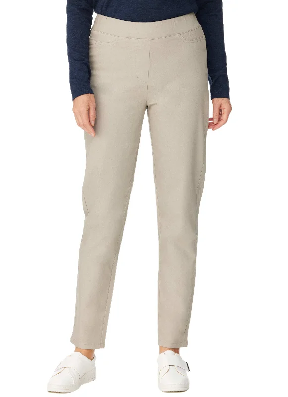 BROOKLYN FULL LENGTH PANT - TAUPE