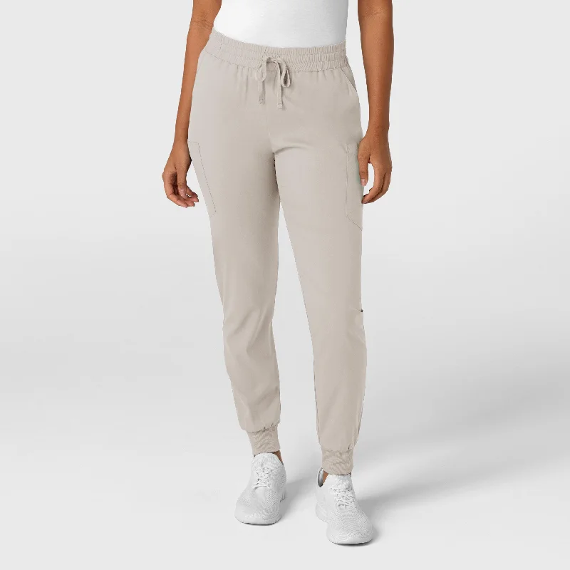 Boundless Women's Jogger Scrub Pant - Cloud