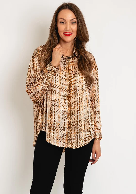 Serafina Collection Abstract Print Blouse, Multi