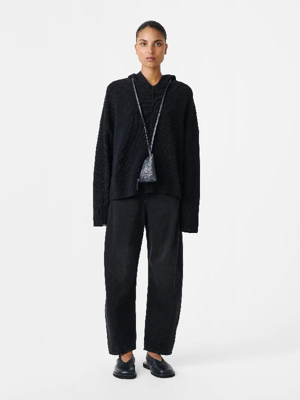 Akerman Denim Pant in Washed Black