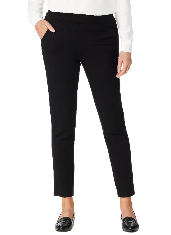 OLINDA PONTI PANT - BLACK