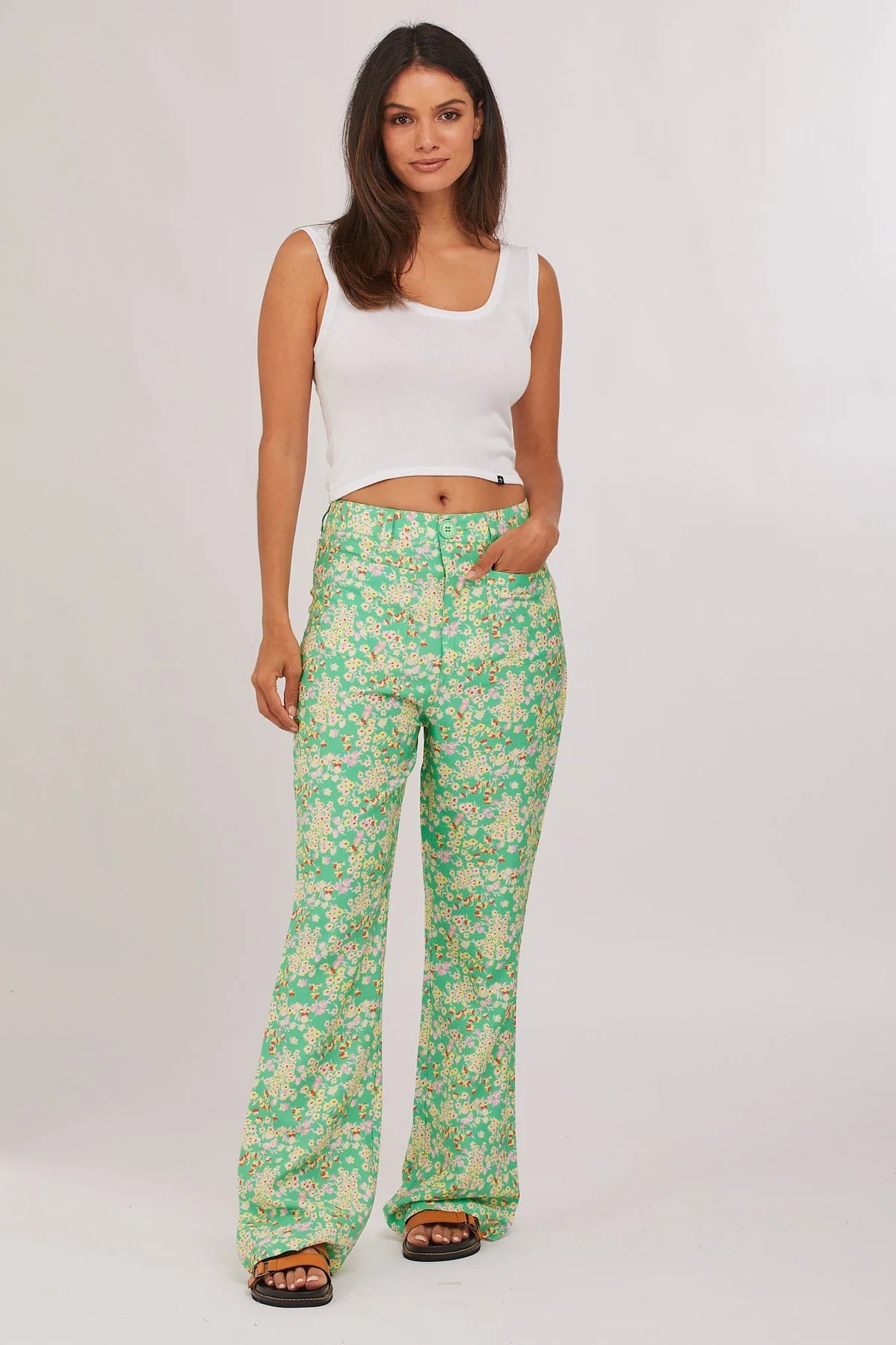 ROLLA'S (LN) Jade floral bootcut pant! 12