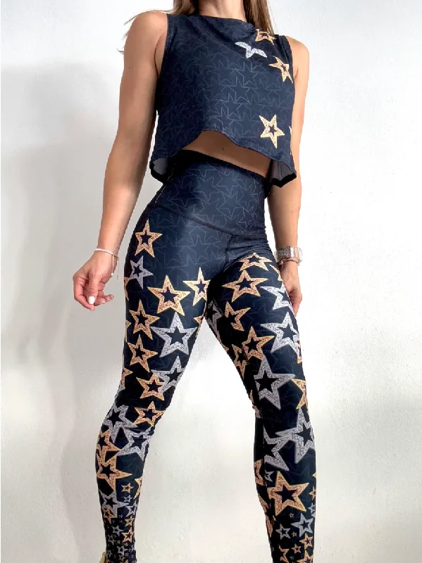 Glitter Shine Star Legging / Top