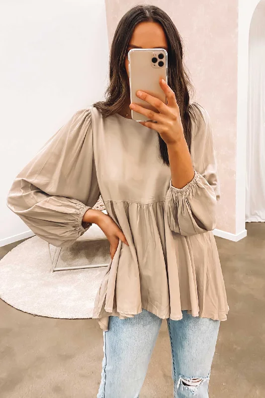 Calianna Top Beige