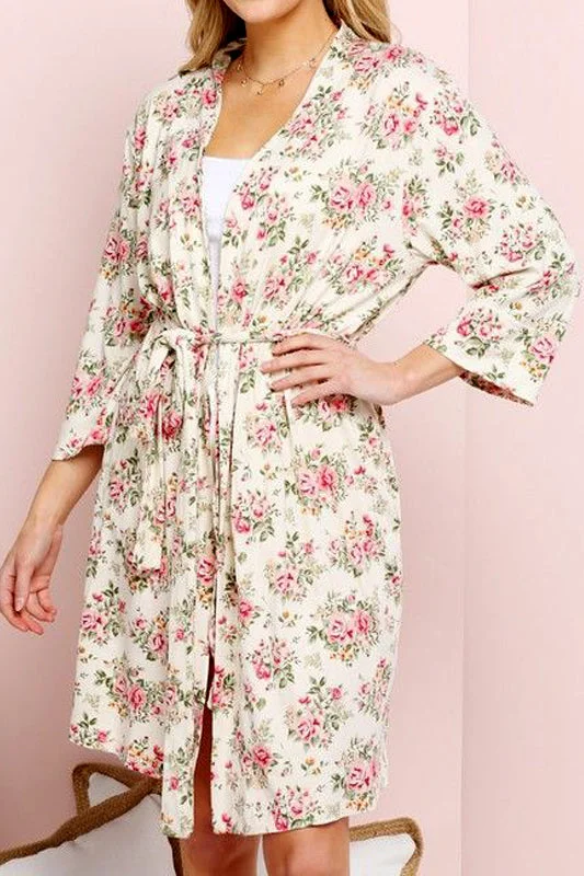 SLEEPWEAR KIMONO ROBE