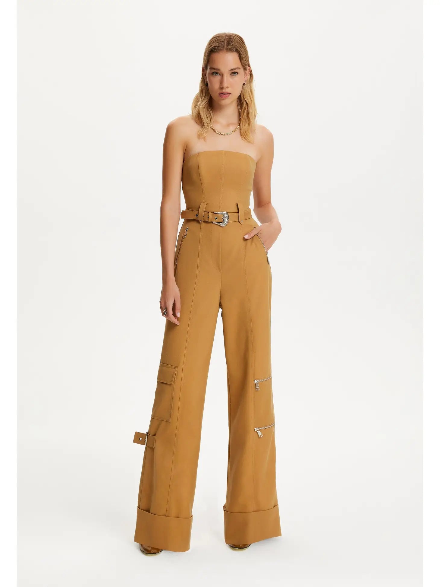 Strapless Jumpsuit