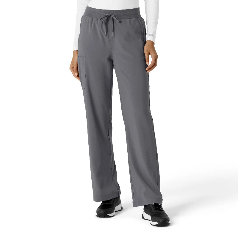 Carhartt Force Cross-Flex Women's Boot Cut Scrub Pant - Pewter