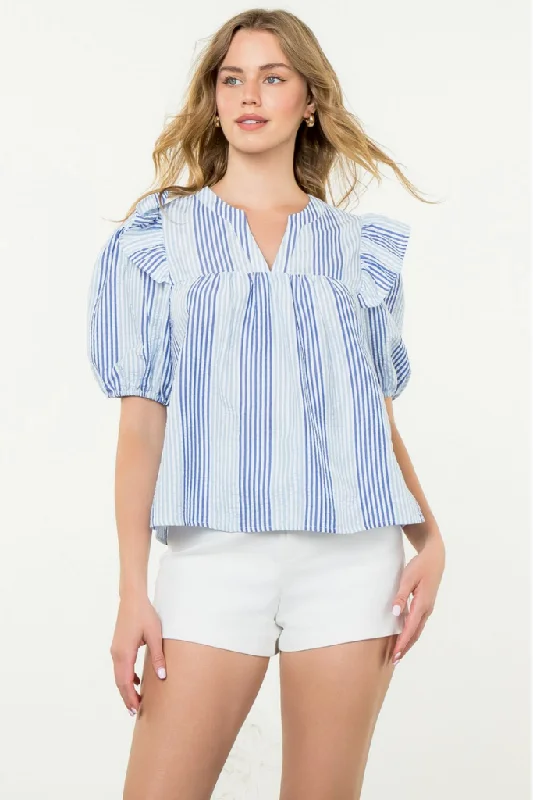 Florence Stripe Blouse