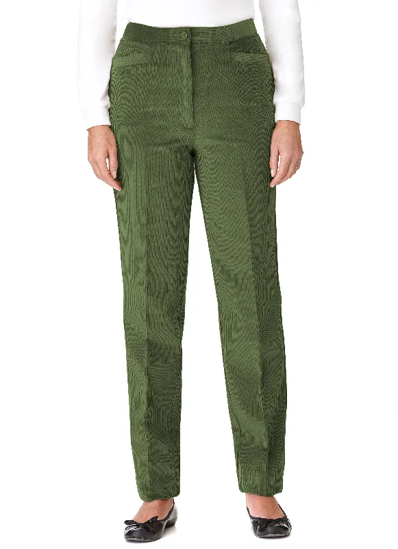 DELAMERE CORD PANT - JADE