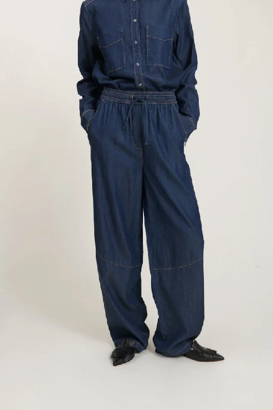 Bine Pant - Mid Blue