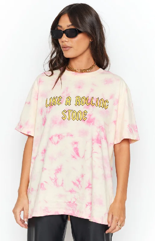 Stones Tee Pink