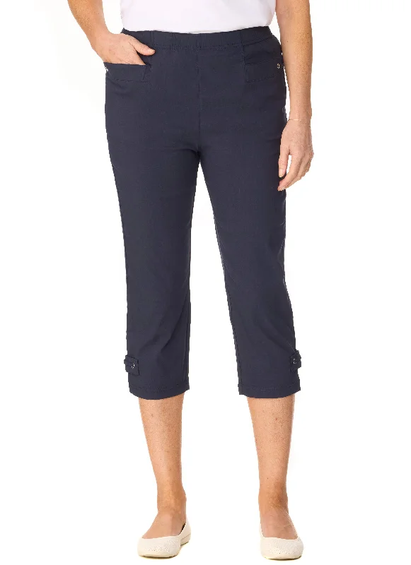 TARA 3/4 PANT - NAVY