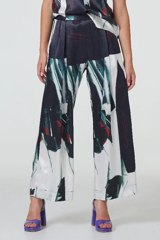 OBI (NZ) "Kaleidoscope pleat print" pant! 16