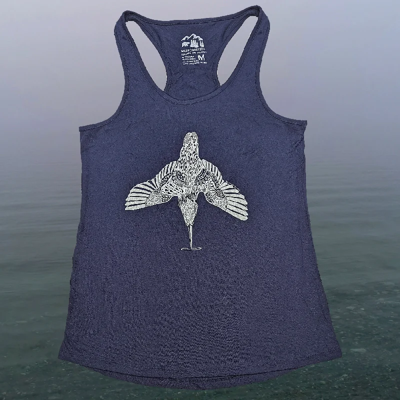 Womens Diving Kingfisher tank top