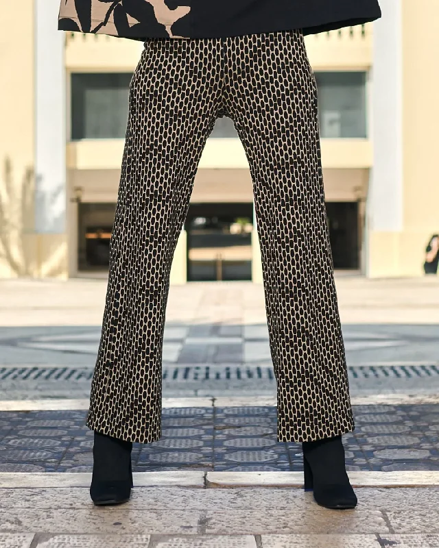 Brienne Mid Rise Hive Pants