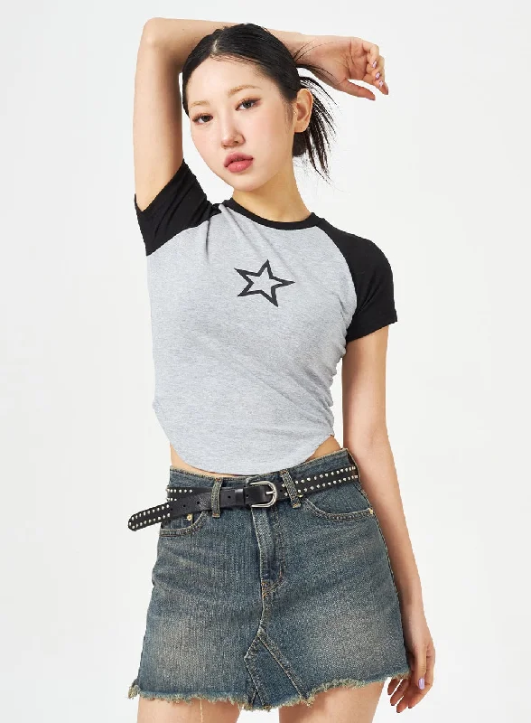 Star Two Color Tee CM321