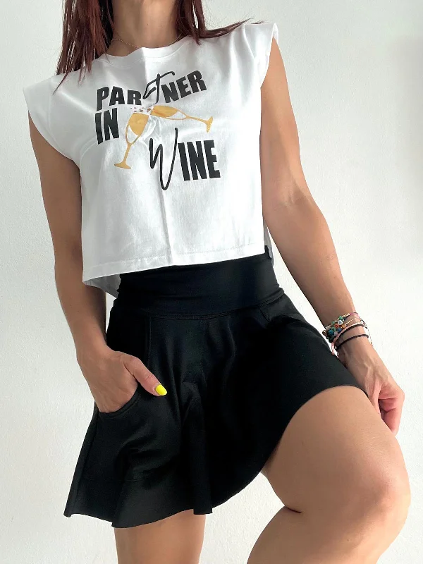 Partner In Wine White Top